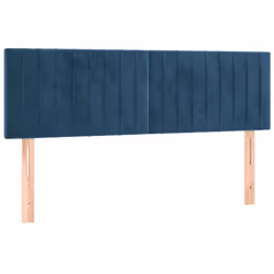 VidaXL 3121902 tête de lit et pied de lit Bleu foncé - Vue supplémentaire 4