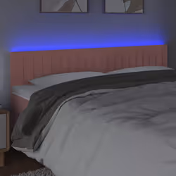 VidaXL 3121909 tête de lit et pied de lit Rose