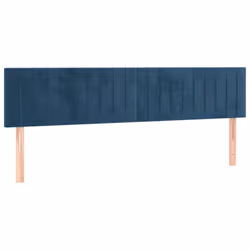 VidaXL 3121914 tête de lit et pied de lit Bleu foncé - Vue supplémentaire 4
