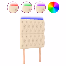 VidaXL 3121951, Crème, Polyester, Bois, 1440 mm, 78 cm, 88 cm, 70 mm