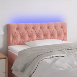 Cette tête de lit à LED classique, au design élégant, donne à votre cadre de lit une touche de modernité étonnante et convien ...