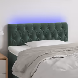 VidaXL 3121993 tête de lit et pied de lit Vert foncé