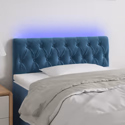 VidaXL 3121994 tête de lit et pied de lit Bleu foncé