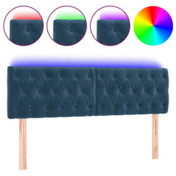 VidaXL 3122006 tête de lit et pied de lit Bleu foncé