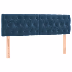 VidaXL 3122006 tête de lit et pied de lit Bleu foncé - Vue supplémentaire 4