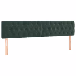VidaXL 3122011 tête de lit et pied de lit Vert foncé - Vue supplémentaire 4