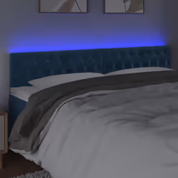 VidaXL 3122012 tête de lit et pied de lit Bleu foncé