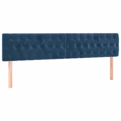 VidaXL 3122012 tête de lit et pied de lit Bleu foncé - Vue supplémentaire 4