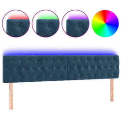 VidaXL 3122018 tête de lit et pied de lit Bleu foncé