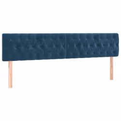 VidaXL 3122018 tête de lit et pied de lit Bleu foncé - Vue supplémentaire 4