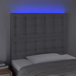 VidaXL 3122020 tête de lit et pied de lit Gris clair
