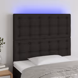 VidaXL 3122038 tête de lit et pied de lit Noir