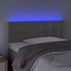 VidaXL 3122076 tête de lit et pied de lit Gris clair