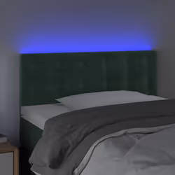 VidaXL 3122079 tête de lit et pied de lit Vert foncé