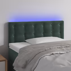 VidaXL 3122085 tête de lit et pied de lit Vert foncé