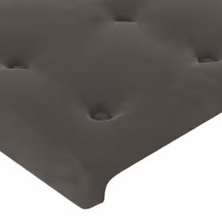 VidaXL 3122107 tête de lit et pied de lit Gris foncé - Vue supplémentaire 5