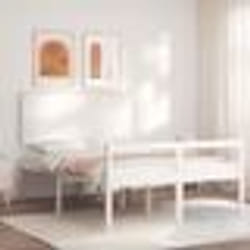 vidaXL Tête de lit à LED Noir 80x5x118/128 cm Tissu