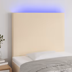 VidaXL 3122123 tête de lit et pied de lit Crème