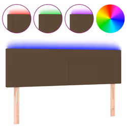 VidaXL 3122153, Marron foncé, Polyester, Bois, 1600 mm, 118 cm, 128 cm, 50 mm