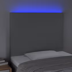 VidaXL 3122158 tête de lit et pied de lit Gris clair