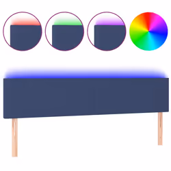 VidaXL 3122172, Bleu, Polyester, Bois, 2000 mm, 118 cm, 128 cm, 50 mm