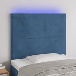 VidaXL 3122178 tête de lit et pied de lit Bleu foncé