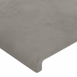 VidaXL 3122186 tête de lit et pied de lit Gris clair - Vue supplémentaire 5