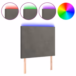 VidaXL 3122187, Gris foncé, Polyester, Bois, 1000 mm, 118 cm, 128 cm, 50 mm