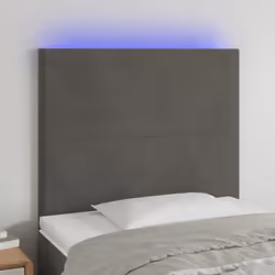 VidaXL 3122187 tête de lit et pied de lit Gris foncé