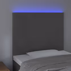 VidaXL 3122187 tête de lit et pied de lit Gris foncé