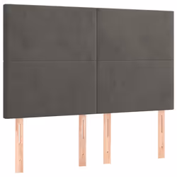 VidaXL 3122193 tête de lit et pied de lit Gris foncé - Vue supplémentaire 4