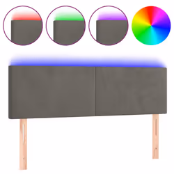 VidaXL 3122199, Gris foncé, Polyester, Bois, 1600 mm, 118 cm, 128 cm, 50 mm