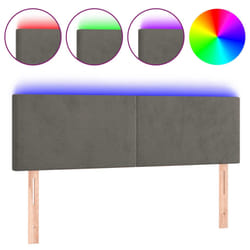 VidaXL 3122199 tête de lit et pied de lit Gris foncé