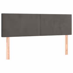 VidaXL 3122199 tête de lit et pied de lit Gris foncé - Vue supplémentaire 4