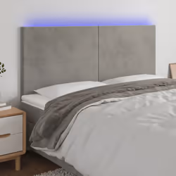 VidaXL 3122204 tête de lit et pied de lit Gris clair