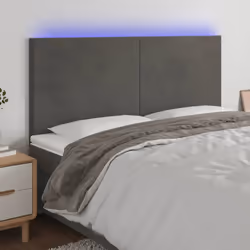 VidaXL 3122205 tête de lit et pied de lit Gris foncé