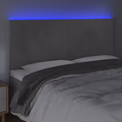 VidaXL 3122210 tête de lit et pied de lit Gris clair