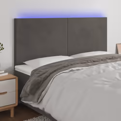 VidaXL 3122211 tête de lit et pied de lit Gris foncé