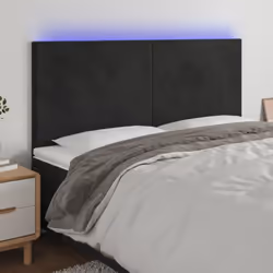 Cette tête de lit à LED classique, au design élégant, donne à votre cadre de lit une touche de modernité étonnante et convien ...