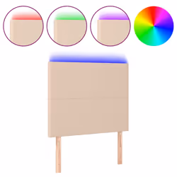 VidaXL 3122233, Cappucino, Coton, Polyester, Polyvinyl chloride (PVC), 1000 mm, 118 cm, 128 cm, 50 mm