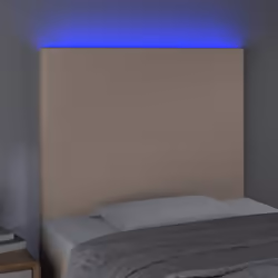 VidaXL 3122233 tête de lit et pied de lit Cappucino