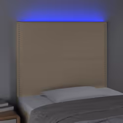 VidaXL 3122263 tête de lit et pied de lit Crème