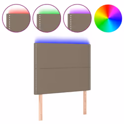 VidaXL 3122310, Taupe, Polyester, Bois, 2000 mm, 118 cm, 128 cm, 50 mm