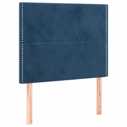 VidaXL 3122318 tête de lit et pied de lit Bleu foncé - Vue supplémentaire 4