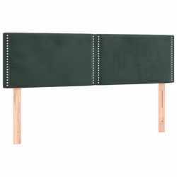 VidaXL 3122347 tête de lit et pied de lit Vert foncé - Vue supplémentaire 4