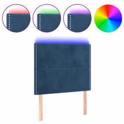 VidaXL 3122348, Bleu foncé, Polyester, Bois, 1800 mm, 118 cm, 128 cm, 50 mm