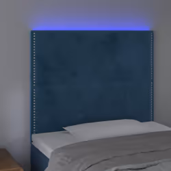 VidaXL 3122348 tête de lit et pied de lit Bleu foncé