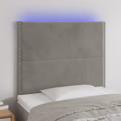 VidaXL 3122350 tête de lit et pied de lit Gris clair