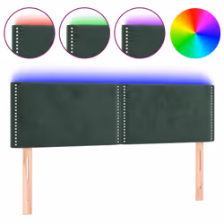 VidaXL 3122353, Vert foncé, Polyester, Bois, 2000 mm, 118 cm, 128 cm, 50 mm