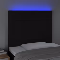 VidaXL 3122400 tête de lit et pied de lit Noir
